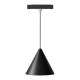 Магнитный трековый светильник Kloodi KDMG-CONE90 6W 3K BK LED 480Lm IP20 черный