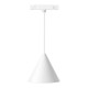 Магнитный трековый светильник Kloodi KDMG-CONE90 6W 3K WH LED 480Lm IP20 белый