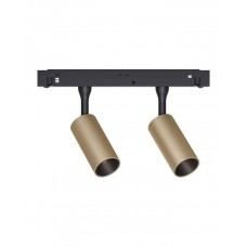 Магнитный трековый светильник Kloodi KDMG-SPOT30 2x3W 4K GD LED 480Lm IP20 золотой