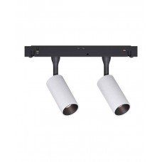 Магнитный трековый светильник Kloodi KDMG-SPOT30 2x3W 4K WH LED 480Lm IP20 белый