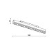 Магнитный трековый светильник Kloodi KDMG-TORN360 18W 3K BK LED 1440Lm IP20 черный