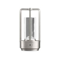 Настільна лампа з акумулятором Kloodi TA-5V CAN CCT SL LED 1x5W 2700K/4000K/6500K 350Lm IP20 срібляста