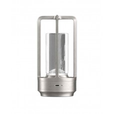 Настільна лампа з акумулятором Kloodi TA-5V CAN CCT SL LED 1x5W 2700K/4000K/6500K 350Lm IP20 срібляста