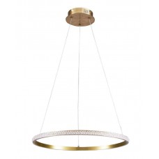 Підвісний світильник Goldlux 338204 Diana LED 1x25W 4000K 3400Lm IP20 золотий