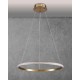 Підвісний світильник Goldlux 338204 Diana LED 1x25W 4000K 3400Lm IP20 золотий