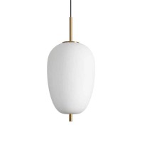 Подвесной светильник, люстра Ideal Lux 314945 Umile LED 1x20W 3000K 2000Lm IP20 золотой