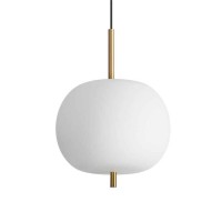 Подвесной светильник, люстра Ideal Lux 314969 Umile LED 1x20W 3000K 2000Lm IP20 золотой