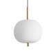 Подвесной светильник, люстра Ideal Lux 314969 Umile LED 1x20W 3000K 2000Lm IP20 золотой
