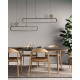 Подвесной светильник, люстра Goldlux 333889 Florentyna LED 1x48W 4000K 6000Lm IP20 черный