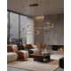 Подвесной светильник, люстра Goldlux 333896 Florentyna LED 1x48W 4000K 6000Lm IP20 черный