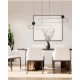 Подвесной светильник, люстра Goldlux 333902 Florentyna LED 1x48W 4000K 6000Lm IP20 золотой