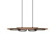 Подвесной светильник, люстра Goldlux 334220 Melisa LED 1x35W 4000K 4900Lm IP20 бежевый
