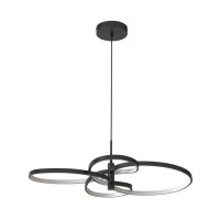Підвісний світильник, люстра Goldlux 335982 Ribbon LED 1x37W 4000K 5700Lm IP20 чорний