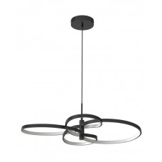Подвесной светильник, люстра Goldlux 335982 Ribbon LED 1x37W 4000K 5700Lm IP20 черный