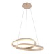 Подвесной светильник, люстра Goldlux 338044 Glow LED 1x75W 4000K 10500Lm IP20 золотой