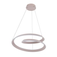 Підвісний світильник, люстра Goldlux 338167 Cashmere Twist LED 1x75W 4000K 10500Lm IP20 бежевий