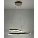 Подвесной светильник, люстра Goldlux 338167 Cashmere Twist LED 1x75W 4000K 10500Lm IP20 бежевый