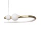 Підвісний світильник, люстра Goldlux 338303 Perla Oval LED 1x42W 4000K 5600Lm IP20 золотий