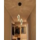 Подвесной светильник, люстра Goldlux 339621 Valentina LED 2x7W 4000K 850Lm IP20 черный