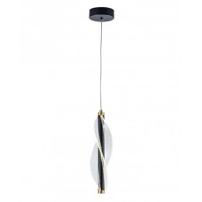 Подвесной светильник, люстра Goldlux 343246 Valentina LED 1x3W 4000K 450Lm IP20 черный