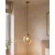 Підвісний світильник, люстра TK Lighting 11327 Lava M E27 1x15W IP20 бежевий