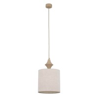 Підвісний світильник, люстра TK Lighting 11437 Amura E27 1x15W IP20 бежевий