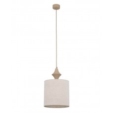 Підвісний світильник, люстра TK Lighting 11437 Amura E27 1x15W IP20 бежевий