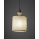 Підвісний світильник, люстра TK Lighting 11437 Amura E27 1x15W IP20 бежевий