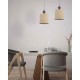 Підвісний світильник, люстра TK Lighting 11438 Amura E27 1x15W IP20 коричневий