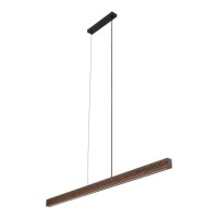 Подвесной светильник, люстра TK Lighting 11653 Viga LED 1x24W 3000K 1400Lm IP20 коричневый