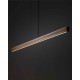 Підвісний світильник, люстра TK Lighting 11653 Viga LED 1x24W 3000K 1400Lm IP20 коричневий