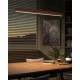 Підвісний світильник, люстра TK Lighting 11653 Viga LED 1x24W 3000K 1400Lm IP20 коричневий