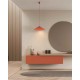 Підвісний світильник, люстра TK Lighting 11696 Lume L GX53 1x11W IP20 бургунді