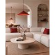 Подвесной светильник, люстра TK Lighting 11697 Lume XL GX53 1x11W IP20 бургунди