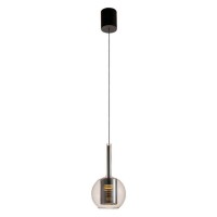 Подвесной светильник, люстра Zuma Line 251001-SM Tagna LED 1x6W 3000K 150Lm IP20 дымчатый (5907925003596)