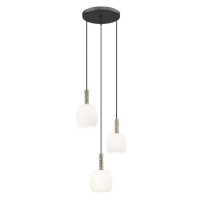 Подвесной светильник, люстра Zuma Line P0076-03A-P7AA Calvo G9 3x28W IP20 золотой (5907925003701)