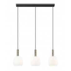 Подвесной светильник, люстра Zuma Line P0076-03Q-P7AA Calvo G9 3x28W IP20 золотой (5907925003718)