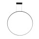 Підвісний світильник, люстра Zuma Line PEN4105-90BK Rascal LED 1x40W 3000K/4000K/6000K 4400Lm IP20 чорний (5905316693326)
