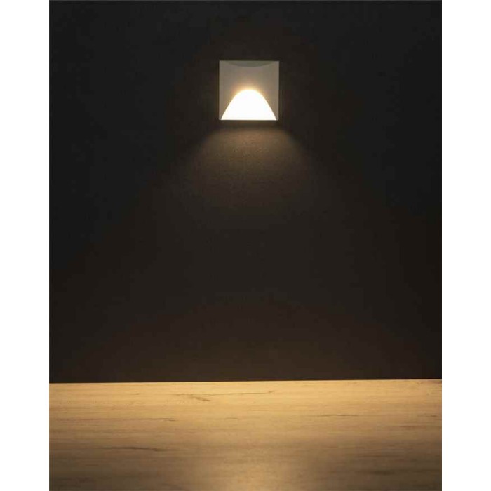Светильник для подсветки лестницы/коридора Kanlux 39126 Exin LED 1x2.5W 3000K 50Lm IP65 белый