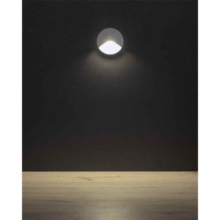Светильник для подсветки лестницы/коридора Kanlux 39135 Exin LED 1x2.5W 4000K 50Lm IP65 белый