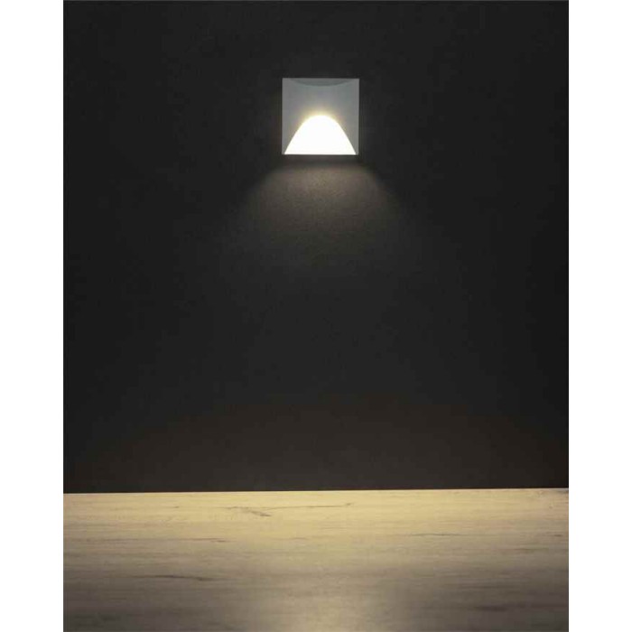 Светильник для подсветки лестницы/коридора Kanlux 39138 Exin LED 1x2.5W 4000K 50Lm IP65 белый