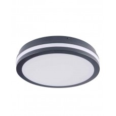 Уличный светильник с датчиком движения Kanlux 33345 Beno LED 1x24W 4000K 1920Lm IP54 графитовый