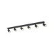 Светильник поворотный, спот TK Lighting 11370 Nex GU10 6x10W IP20 черный