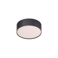 Світильник стельовий Kloodi KD-MONZA120 12W CCT BK LED 3000K/4000K/6000K 1200Lm IP44 чорний