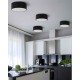 Світильник стельовий TK Lighting 10984 Livo S E27 2x15W IP54 чорний