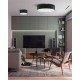 Світильник стельовий TK Lighting 10988 Livo L E27 4x15W IP54 чорний