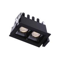 Точечный светильник Kloodi KD-POINT 2X2 4W 4K BK LED 360Lm IP20 черный