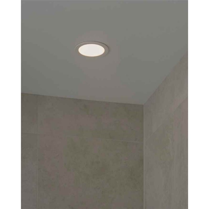 Точечный светильник Nordlux 2610010001 Manacor LED 1x6W 3000K-4000K 600Lm IP44/20 белый