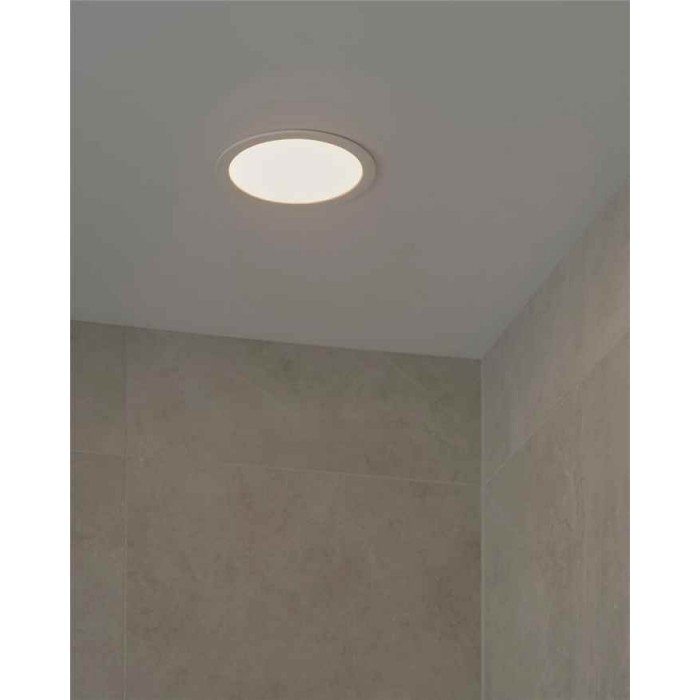 Точечный светильник Nordlux 2610020001 Manacor LED 1x10W 3000K-4000K 1100Lm IP44/20 белый