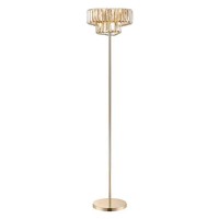 Торшер Zuma Line F0496-03G-F7AC Helios G9 3x33W IP20 золотий (5907925003794)